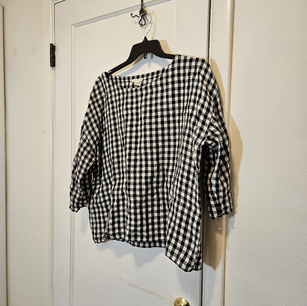 Eileen Fisher linen top